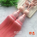 2 Pcs Gold Hanging Ball Curtains Tassels Curtain Tiebacks Bandages Brushes Curtain Accessories