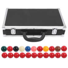 Billiards Ball English Snooker English Snooker Set Billiards Ball Containing Storage Box American Type 22 Balls Billiards Supply