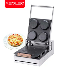 XEOLEO Pizza maker Crepe maker Commercial Pizza Maker 4 Mini pizza machine Multifunctional pizza pancake machine Non-stick 3000W