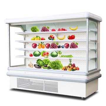 2000L fresh-keeping cabinet commercial fruit refrigerator vertical air-cooled freezer spicy ordering cabinet display cabinet