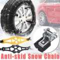 2pcs 6pcs 8pcs Universal Car Truck Waterproof Emergency Anti-skid Wheel Tire Snow Ice Mud Road Tire Chain Skid Wheel TPU Chains