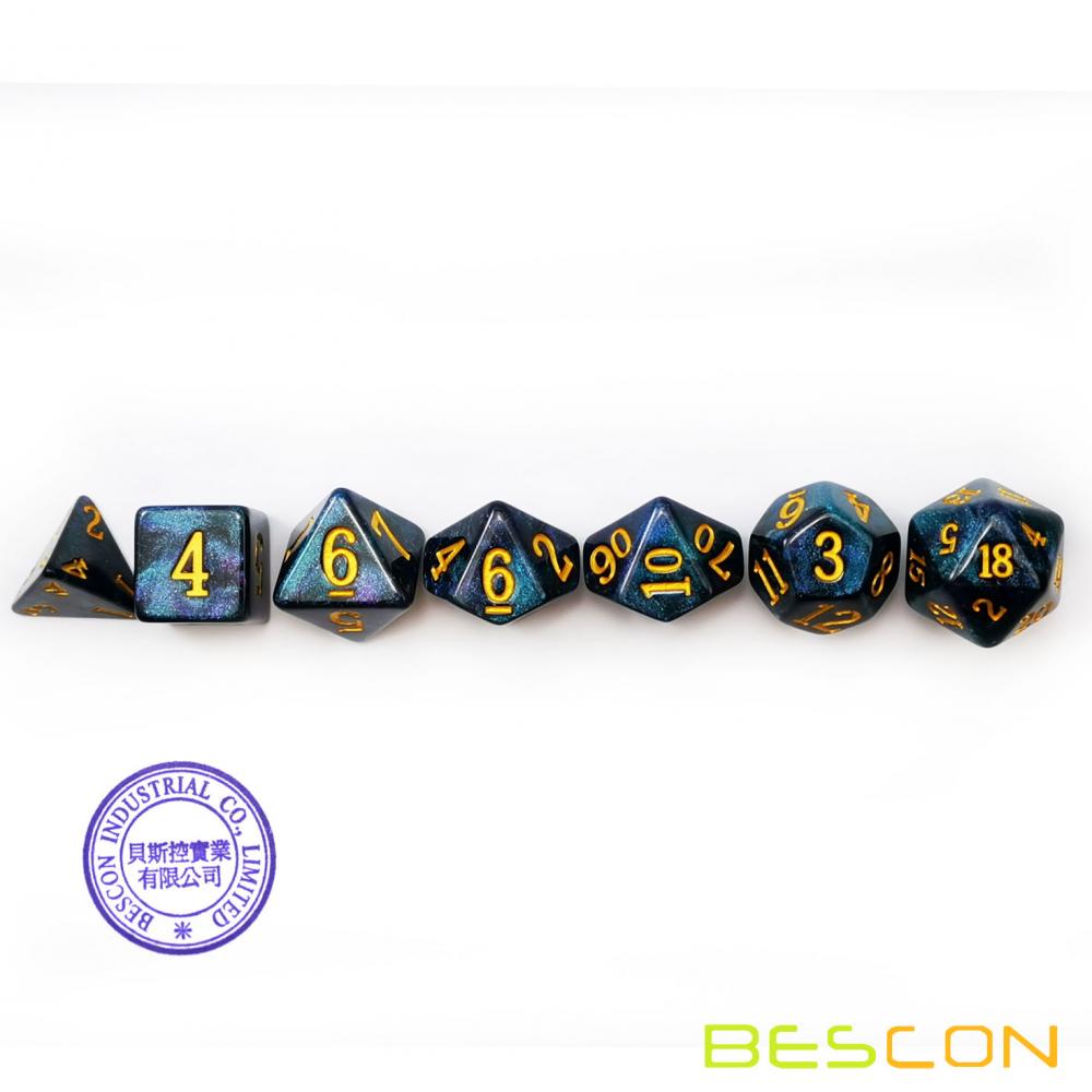 Night Sky Dnd Dice Set 3