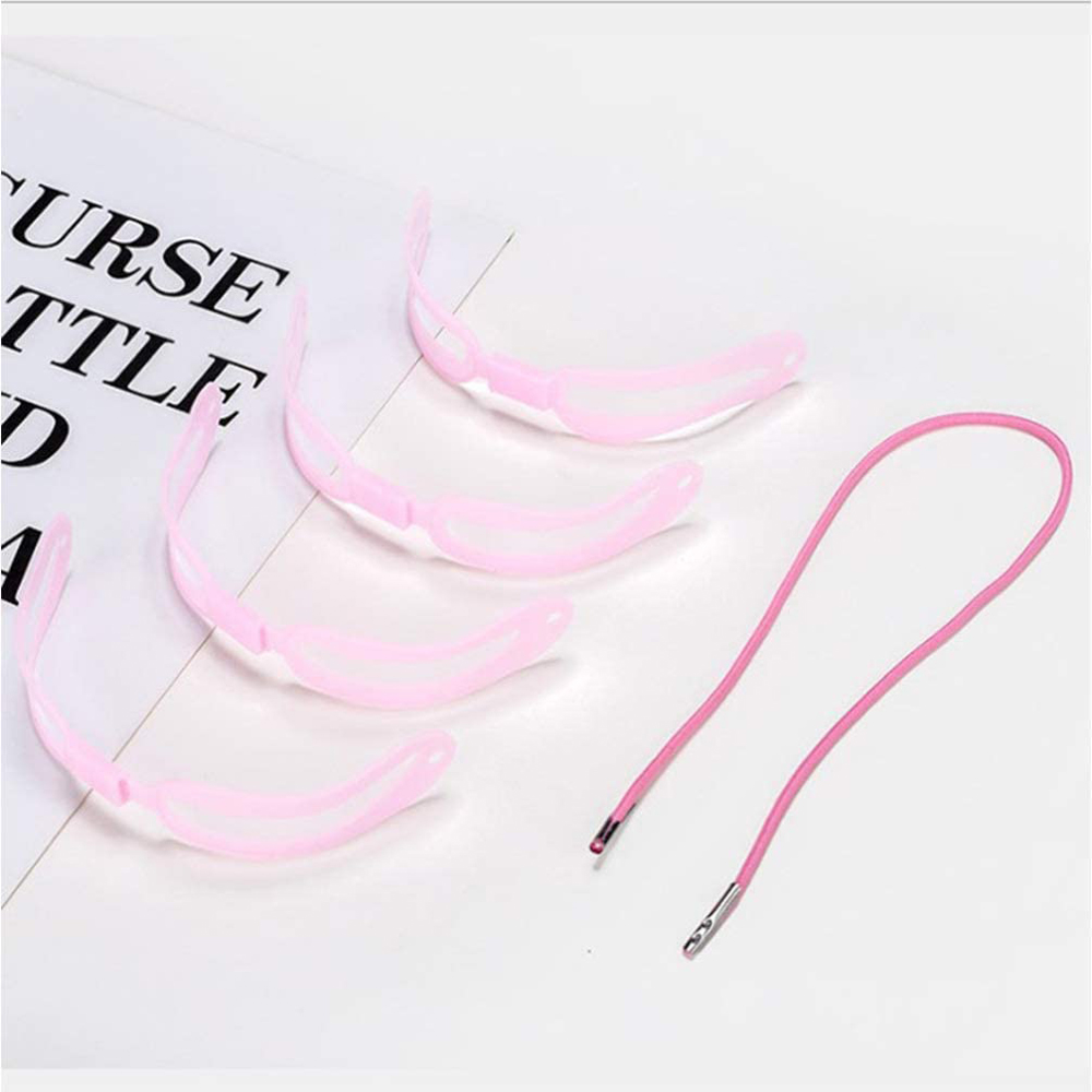 4 Styles Thrush Card Fashion Portable Reusable Eyebrow Shaper Kit Eyebrow Stencil Grooming Cosmetics Beauty Tools Accessories