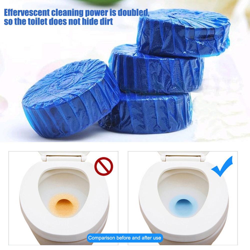 Blue Bubble Toilet Cleaner Automatic Flushing Toilet Spirit Toilet Cleaner Deodorizer For Bathroom Cleaning Fragrance Supplies