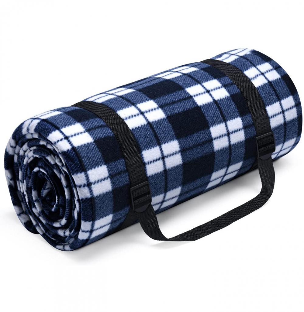 Picnic Blanket Blue square