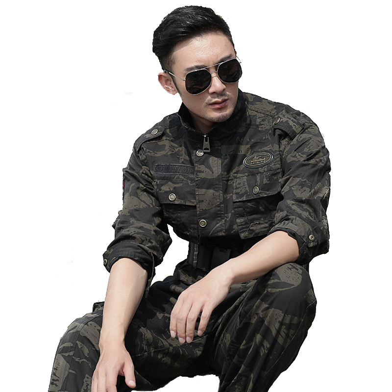 Military Uniform Tactical Camouflage Clothes Winter Cotton Warm Suit Men Black Hawk US Uniforms Army Hunting Clothing Female