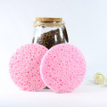 5pcs Face Round Makeup Remover Tools Natural Wood Pulp Sponge Cellulose Compress Cosmetic Puff Facial Washing Sponge