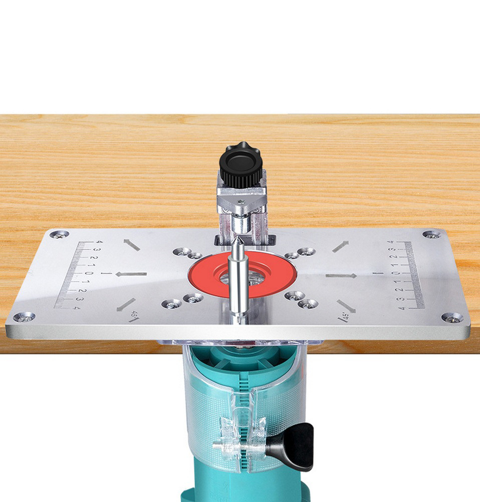 Woodworking Engraving Machine Router Table Insert Plate Woodworking Benches Wood Router Trimmer Models Engraving Machine