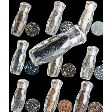 20% OFF nail art micro zircon 1.2mm Rhinestone for Nail accessories Mix Caviar Design Strass Nail Art Beads crystal 1 Bottle