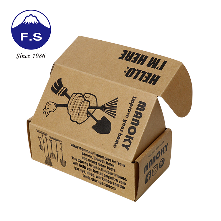 Black Color Printing Wholesale Cardboard Brown Shirt Boxes
