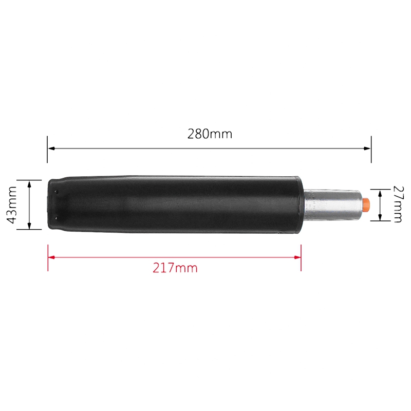 Hot Heavy 11 Inch Pneumatic Rod Gas Lift Cylinder Chair Replacement Accessories For General Office Chairs Bar Computer Chairs