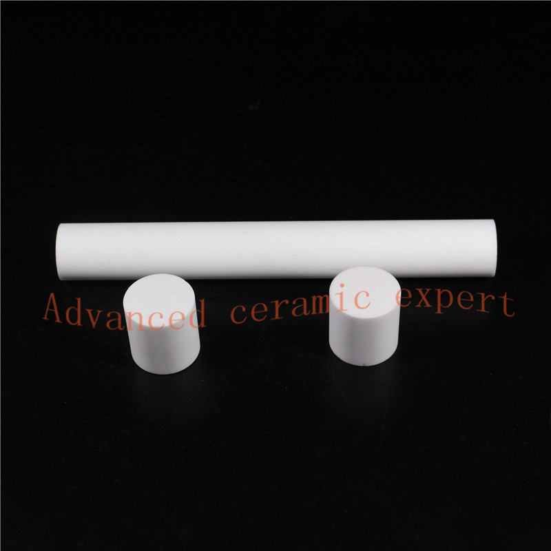 Machinable Glass Ceramic Rod/Macor bar D85*L100mm/Ceramic Processing Custom/Ceramic Refractory Rod