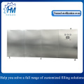 Tunnel sterilizing oven for glass bottles automatic machine
