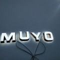 Custom 3d acrylic led sign outdoor storefront illuminate letters good quality