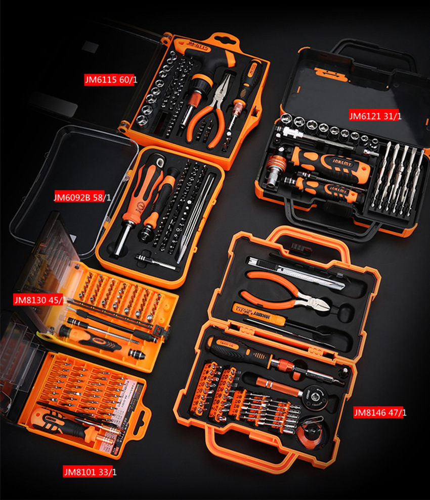8 sets to choose from Multifunctional precision screwdriver set Household tools kit hand tools set box For mobile phone repair