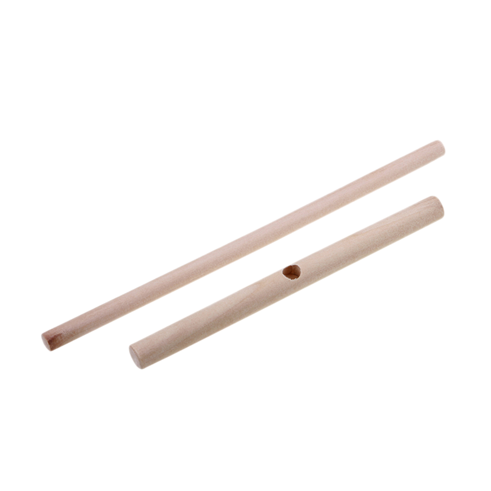 12*17cm Kitchen T-shaped Pipe Boards wooden crepe maker pancake batter spreader stick Crepe Maker Wooden Rack Spreader Tools