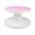 Cake Swivel Plate Plastic Turntable Decoration 360 Degree Manual Revolving Round Cake Stand Platform Kitchen Baking Tool CT1031