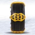1-5pcs Car Tyre Winter Roadway Safety Snow Chain Wheel Car Tire Tendon Thickened wear-resistant Anti-skid Chain