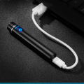 Mini LED Smart Touch USB Electrical Lighter Finger Touch Induction Cigarette Lighter Light Weight Plasma Lighter Gadgets For Men