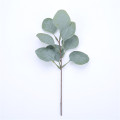 5pcs Artificial Leaves Branch Retro Green Silk Eucalyptus Leaf for Home Decor Wedding Plants Faux Fabric Foliage Room Decoration