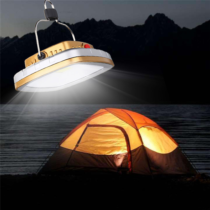 NEW Solar Powered Led Camping Light 3W 300lm USB Rechargeable LED Solar Light Outdoor Garden Night Lamp Tent Lantern Lamp