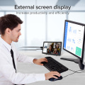 UPERFECT Portable Monitor7.0inch IPS Display with USB HDMI Input Slim Lightness for Laptop Smartphone Switch PS4 Xbox Game