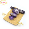 Jade Egg Set Natural Amethyst Yoni Egg Massage Wand For Vaginal Kegel Exercise Massage Device Health Care