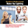 4 Bulbs LED Vanity Lamp Beauty Makeup Light led Vanity Light Kit Bathroom Mirror Wall Lamp Battery Lampara For Dressing Table