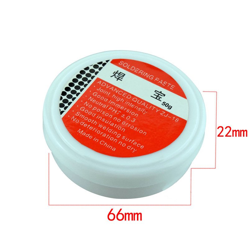 50g Soldering Paste Mild Rosin Environmental Soldering Paste Flux PCB IC Parts Welding Soldering Gel Tool for Metalworking