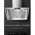 A Side Suction Type Range Hood Integrated Household Double Motor Rental House Smoke Machine Automatic Cleaning and Suction