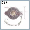 CVK Motorcycle Radiator Water Cooling Cooler System Water Tank Cap Cover For HONDA Steed400 Steed600 Magna250 Steed Horse Magna