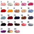 1ball=132inch 300g Chunky Yarn Thick Wool Natural Yarn Felt Roving Yarn DIY Roving Blan4ket Hand Knitting Spin Yarn DIY Blanket