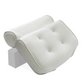 SPA Bath Pillow Cushion Soft Thickened Headrest Bathtub Pillow With Backrest Suction Cup Comfortable Neck Cushion