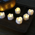 4pcs mini Pumpkins LED Tea Light Candles Led Battery-Powered Candle Fake Simulation Halloween Decoration Home Event Party Supply