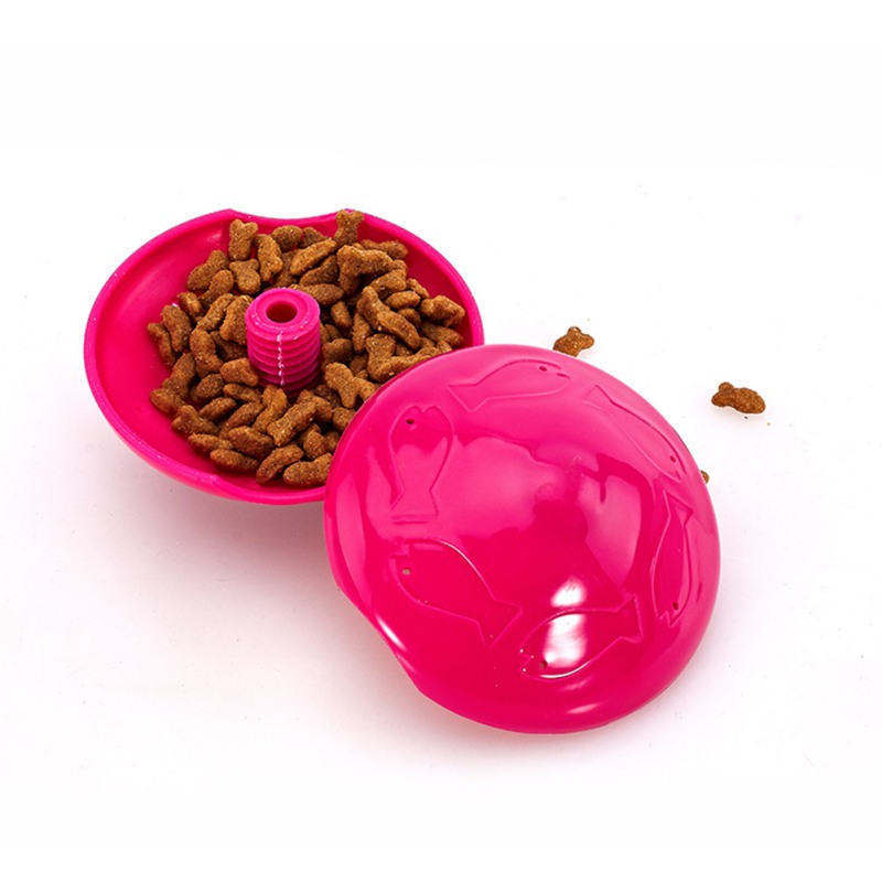 New Pet Cat Puzzle Toy Bite Resistant Puzzle Toy IQ Training Leaking Food Ball For Dogs Multifunctional Toy