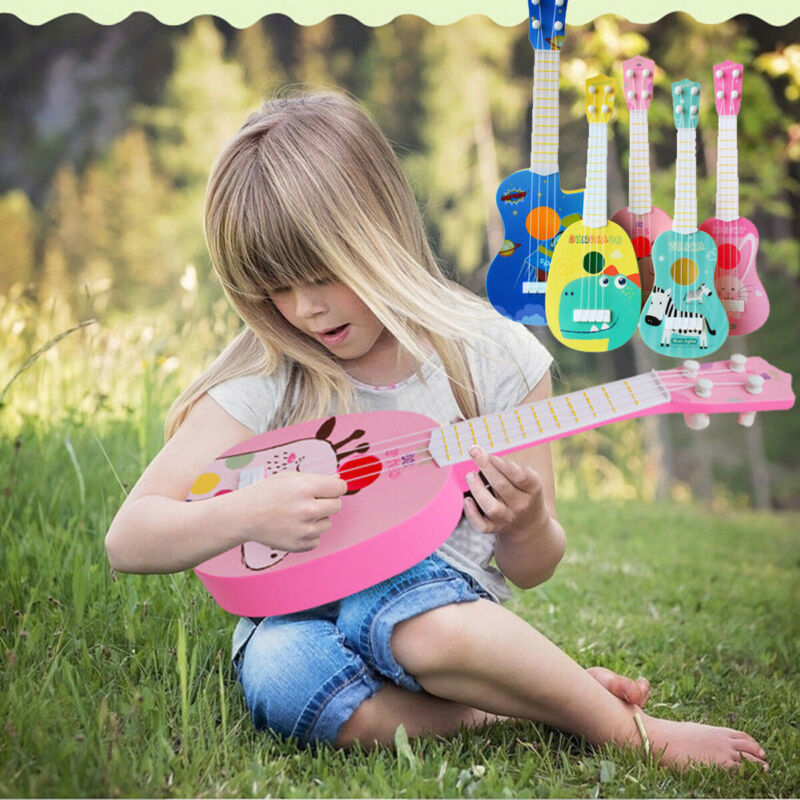 Mini Four Strings Ukulele Guitar Musical Instrument Children Kids Educational Toys Early intellectual development Toy