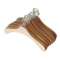 10pcs Mini Wooden Clothes Hanger Doll Accessory Doll Clothes Coat Dress Drying Racks Organizer For Kids Craft Projects