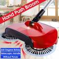 3 in 1 Hand Push Sweeper Spin Mop Sweeping Machine Broom Push Type Household Cleaning Tools for Home Office Floor