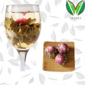 Golden Flower Blossoming Blooming Flower Tea