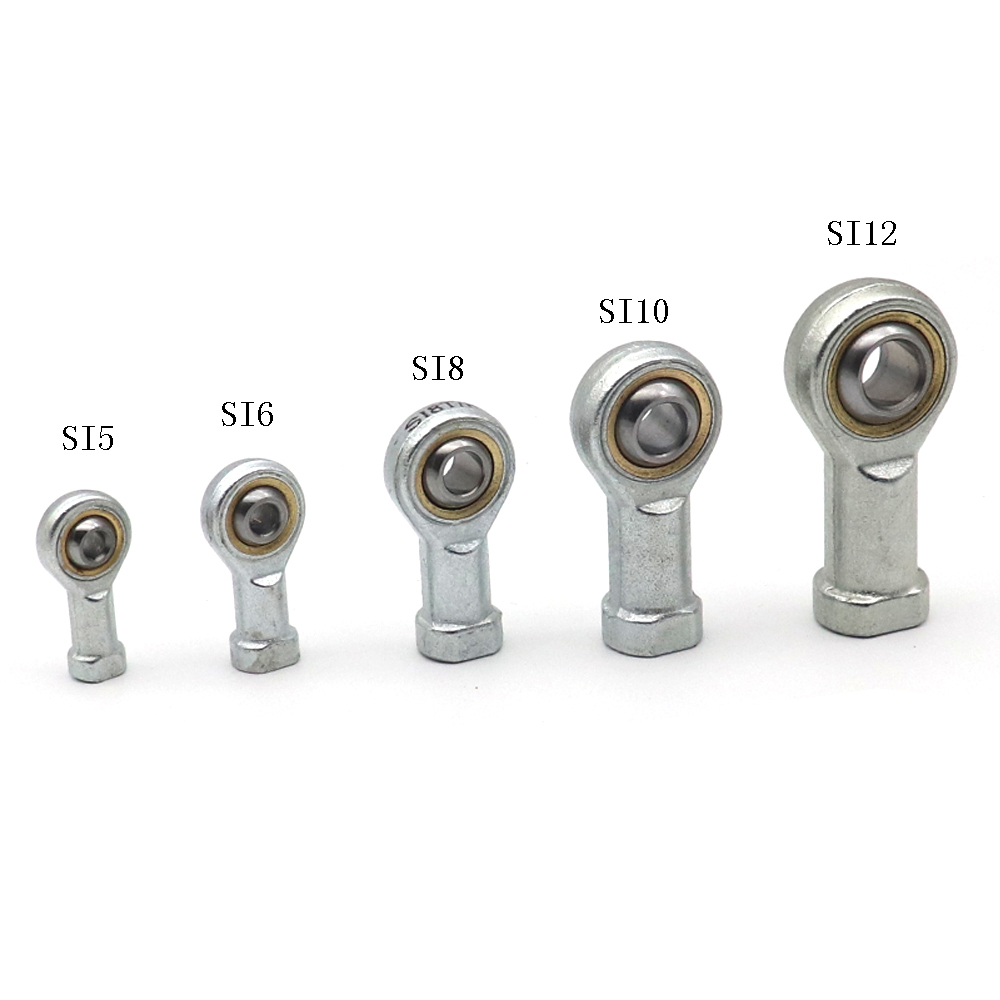 4PCS 6mm Female SI6(L)T/K PHSA6L Left Hand Ball Joint Metric Threaded Rod End Bearing SI6(L)TK For rod