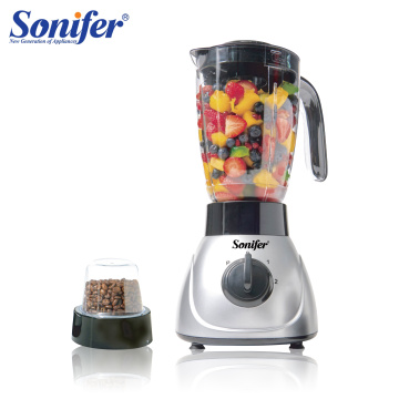 Electric Standing Blender Juicer With Grinder Household Blender Mixer Fruit Food Processor Ice Crusher Smoothies 220V Sonifer