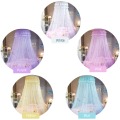 New Children Elegant Tulle Bed Dome Bed Netting Canopy Circular Pink Round Dome Bedding Mosquito Net