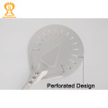 SHANGPEIXUAN 7/ 8/ 9 Inch Perforated Pizza Turning Peel Pizza Shovel Aluminum Pizza Peel Non-Slip Handle Paddle Short Pizza Tool