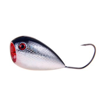 1Pcs Floating Croatian EGG 80mm 13g Fishing Lure Single Hook Wobbler Tackle Swimbait Fishing Popper Hard Bait Fake Fish