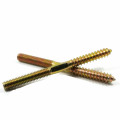 M6 M8 M10 Hanger Bolt Wood To Metal Dowels Double Ended Furniture Fixing Self Tapping Screws Wood Thread Stud 10pcs