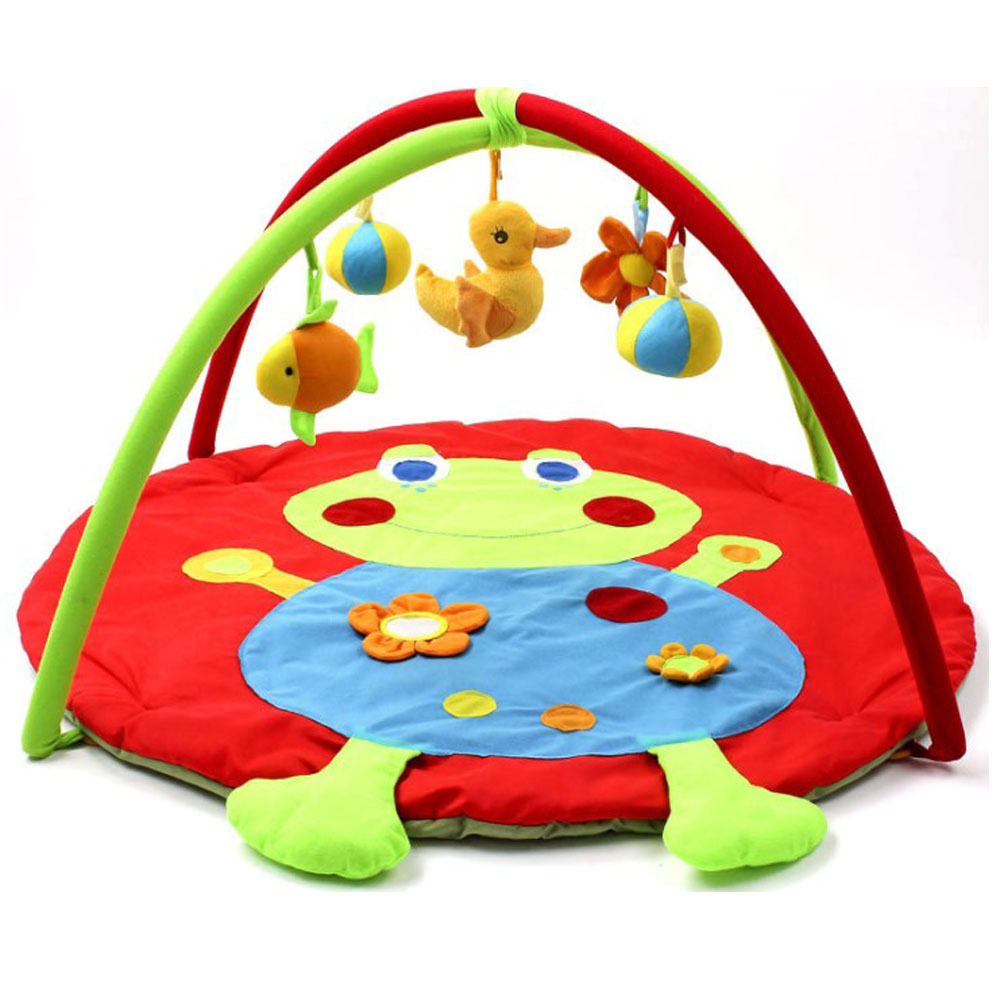 Baby Activity Gym Mat Soft Infant Floor Carpet 3D Activity Play Mat Center Babygym Toys Gift 90*90*50cm