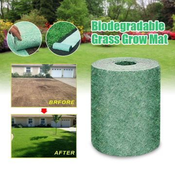 Biodegradable grass growth mat fertilizer garden picnic planting plant germination mat garden supplies LAD-sale
