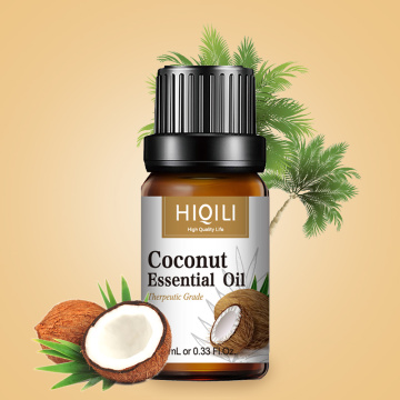 HIQILI Coconut Oil 10ML Diffuser Aroma Essential Oil Apple White Musk Mango Strawberry Watermelon Cherry Lemon Orange Oil
