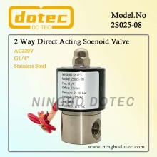 2S025-08 1/4" Stainless Steel Water Solenoid Valve 220VAC