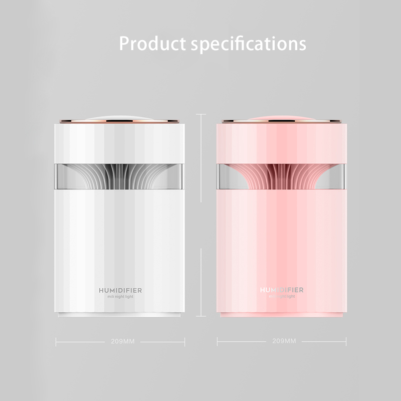 ELOOLE Double Nozzle Portable USB Air Big Humidifier Aromatherapy Diffuser Aroma Essential Oil Diffuser Mist Spray Car For Home